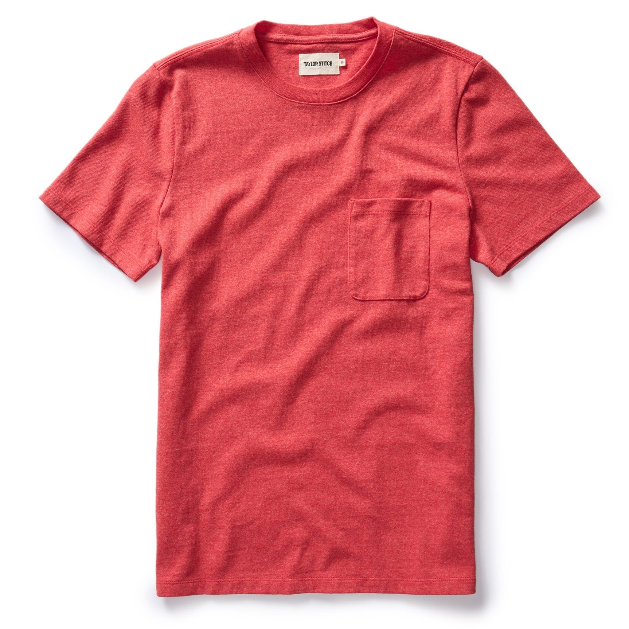 Vewse Heavy Bag Tee in Cardinal