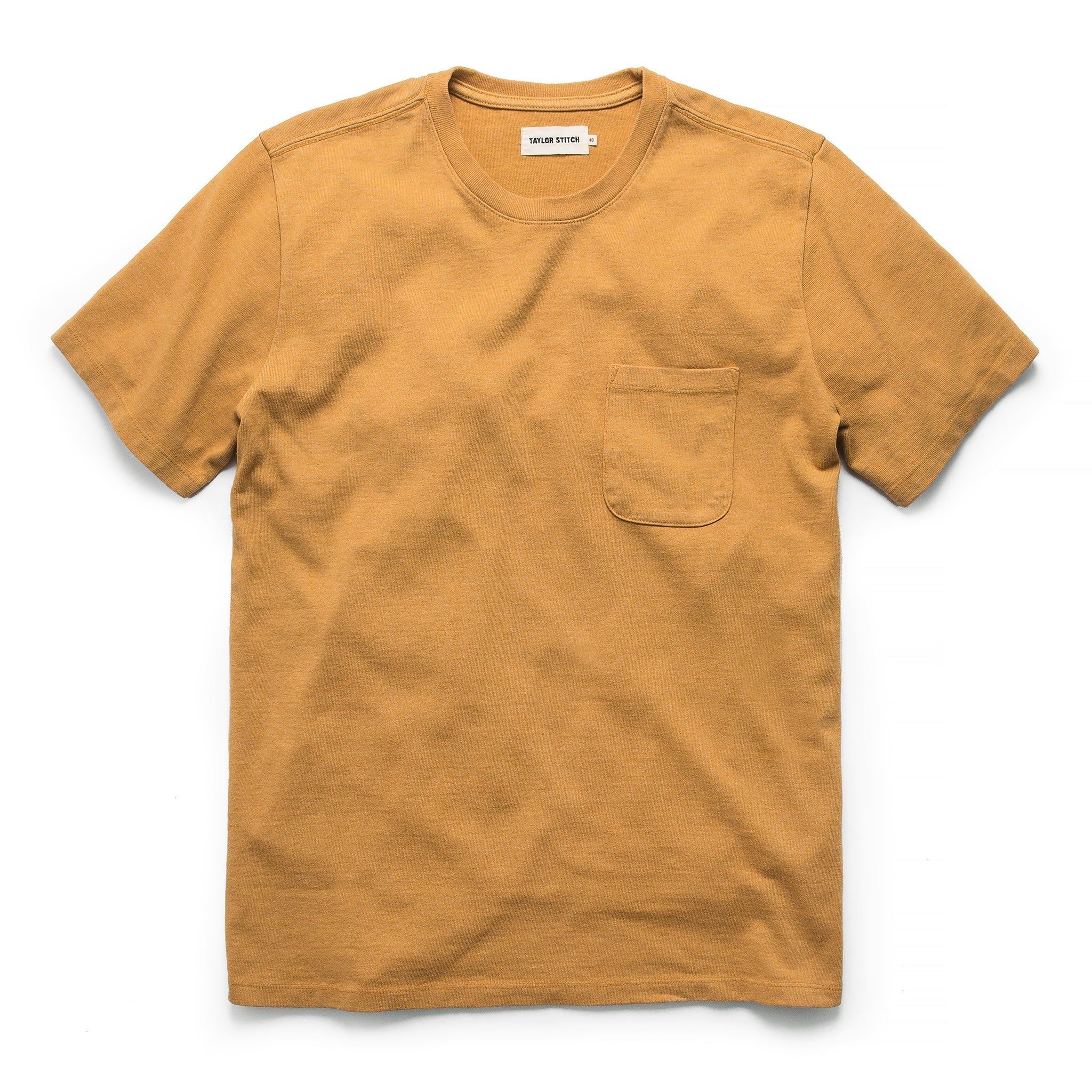 Vewse Heavy Bag Tee in Canary