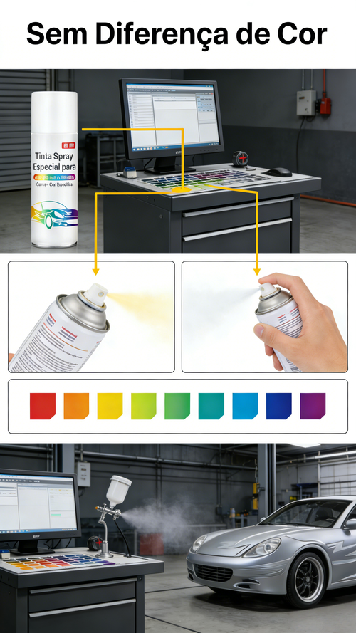 Pintura de Revestimento em Branco Pérola HondaTinta Spray Especial para Carro para Reparo de Riscos Cor Original do Veículo