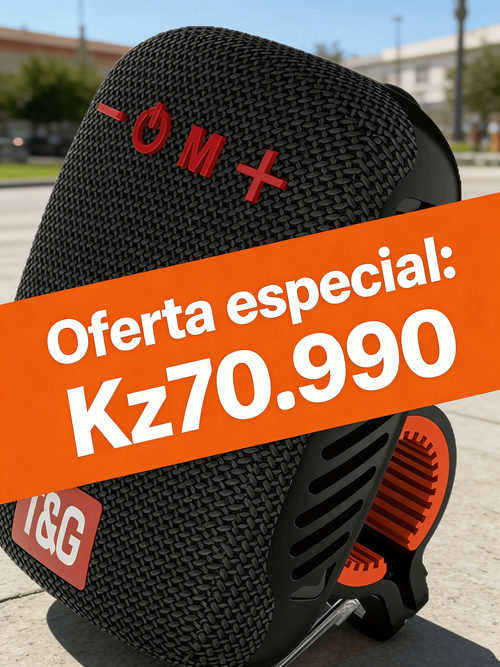 Caixa de Som Bluetooth Portátil para Ciclismo - TWS Conexão Tecido Durável Leitura de Cartão Rádio e Resistente à Água