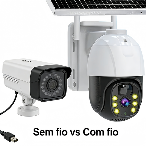 Câmera de Segurança Solar 4G  Monitoramento Remoto Sem EnergiaInternet, HD 360°, Resistente à Água (Para ExteriorCampo)