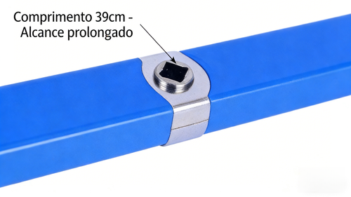 Extensor de Chave de Rato para Mecânica Automóvel Ferramenta Versátil para Desmontagem em Espaços Reduzidos Dupla Ponta e Econômico de Força