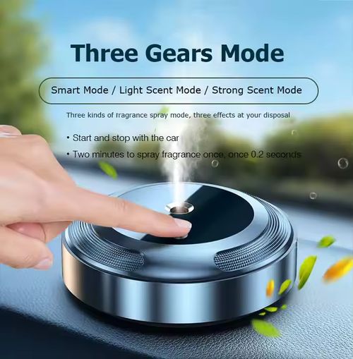 Aromaterapia para automóvel, purificador de ar para automóvel, dispositivo inteligente de aromaterapia para automóvel