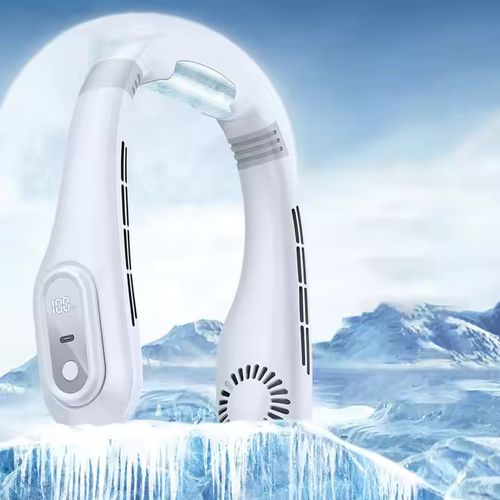Venda imperdível novo estilo de ventilador de pescoço pendurado preguiçoso ventilador de pescoço pendurado ventilador de pescoço pendurado sem lâminas