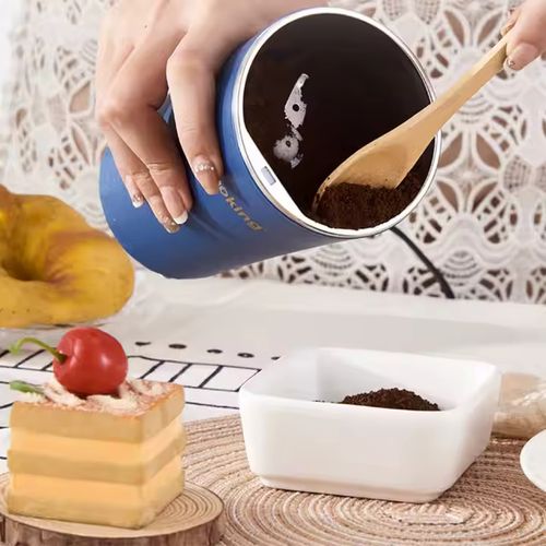 Moinho de café expresso, cafeteira elétrica portátil, cafeteira automática com moinho