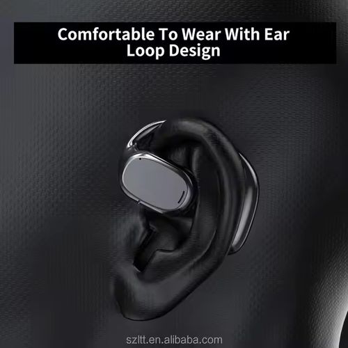 Auscultadores com gancho aberto, visor digital LED, auscultadores estéreo sem fios verdadeiros, auscultadores Bluetooth