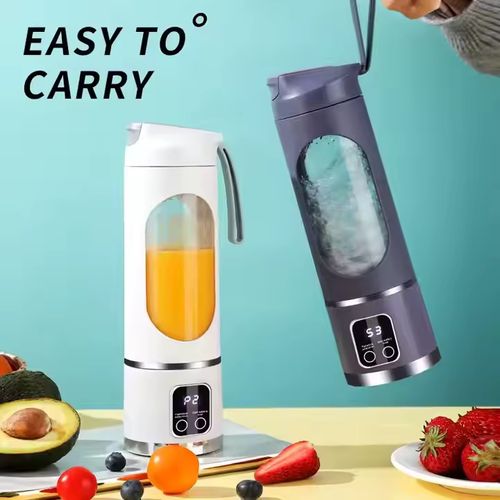Liquidificador pessoal portátil Mulli com USB, espremedor lento e liquidificador de garrafas com ingredientes suaves