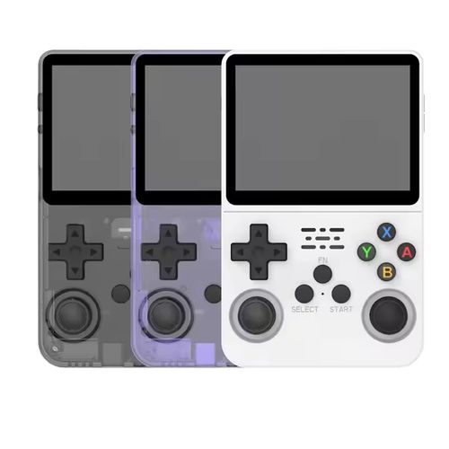 Console de jogos portátil Gamer R36S Retro, tela IPS HD de 3,5 polegadas, sistema ARKOS de 3000 mAh, videogame