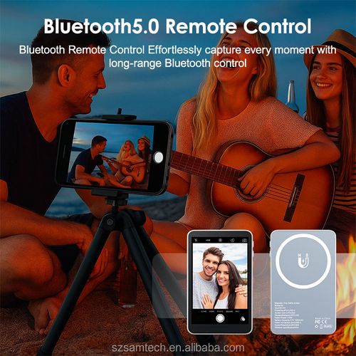 Wireless mobile phone selfie magnetic screen projector