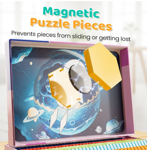 🔥Educational magnetic tangram puzzle for children（250 magnetic tangram pieces）