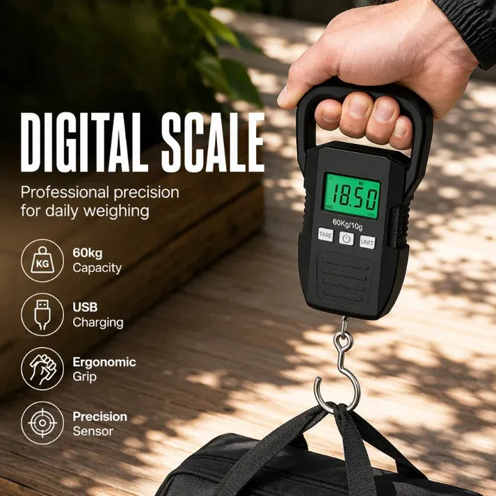 ⏰Kolzp Digital Handheld Luggage Scale
