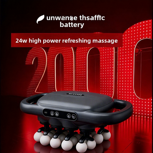 16-head fascia gun provides powerful and deep-penetrating massage.
