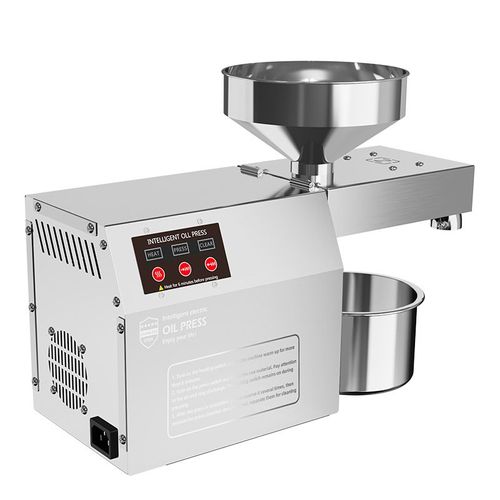 Cold-Pressed Fully Automatic Oil Press  Freshly Squeezed Edible Oil