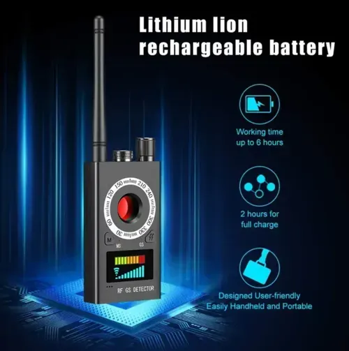 This detector is equipped with advanced infrared sensing and highly