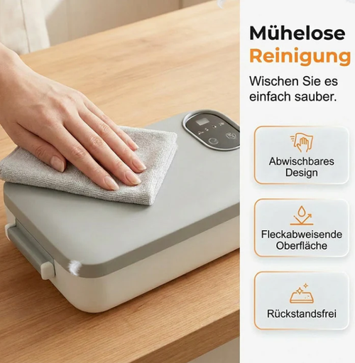 🍱⚡ Portable electric lunch box with self-heating 🔋🌡️