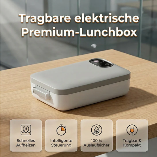 🍱⚡ Portable electric lunch box with self-heating 🔋🌡️