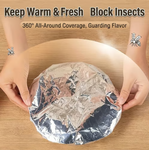 🍽️Foil Thermal Food Cover —150pc