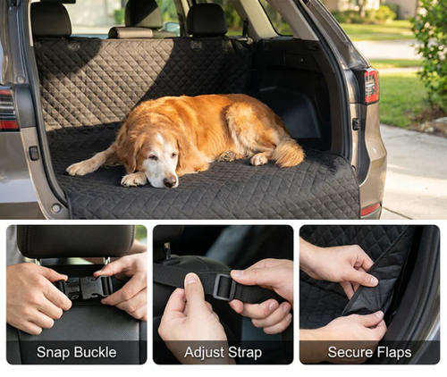 Protects trunk from dirt, spills & fur – perfect for dogs or outdoor gear 🐕