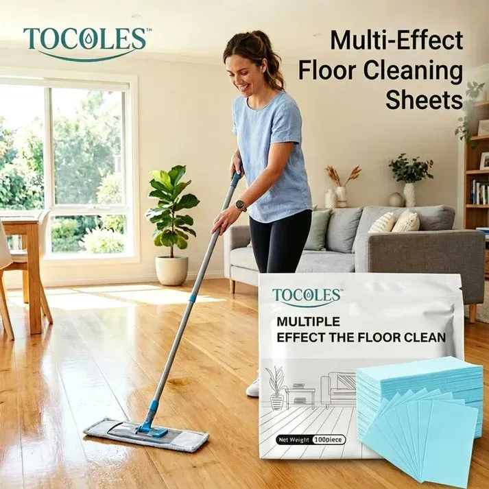 🔥Multi-Surface Cleaning Tablets🧼 Antibacterial • No-Rinse • Safe for Hardwood, Tile, Laminate & RV 🏆(500 pieces）