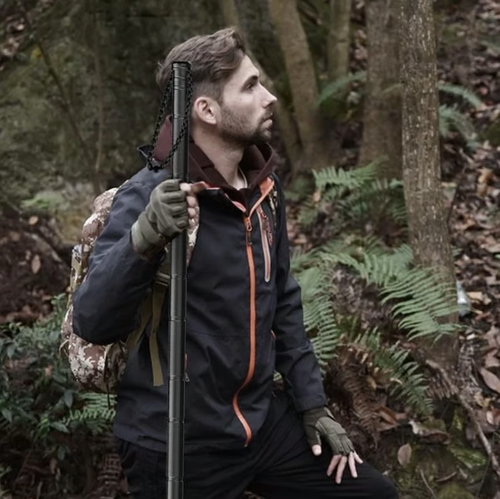 Tactical Trekking Staff — Detachable Survival System