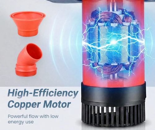 2-in-1 Pond Aerator & Pump