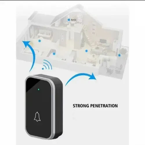 Wireless waterproof split doorbell