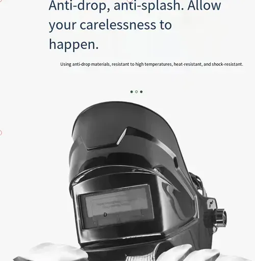 Fully automatic variable light head-mounted welding mask