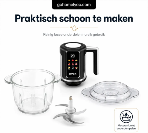 High-capacity electric meat grinder