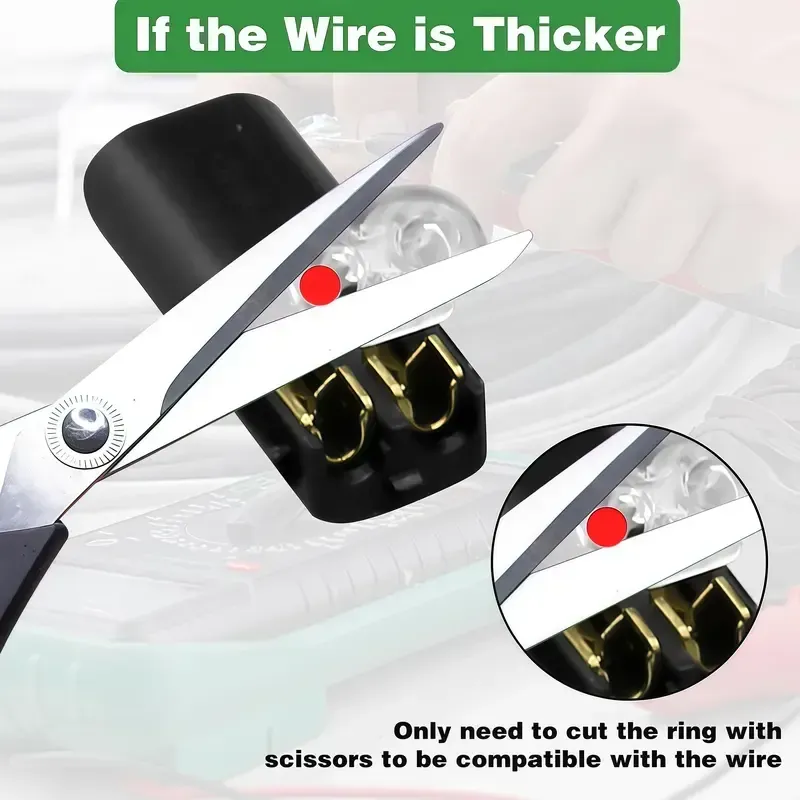 🔥Double-Wire Plug-in Connector Led Light Strip Connectors 2 Pin（100PCS）