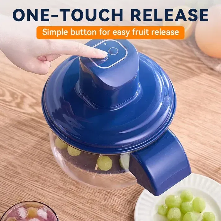 🍎 Transparent Electric Fruit & Vegetable Peeler — Automatic One-Touch Operation | Stainless Steel Blade | Rechargeable