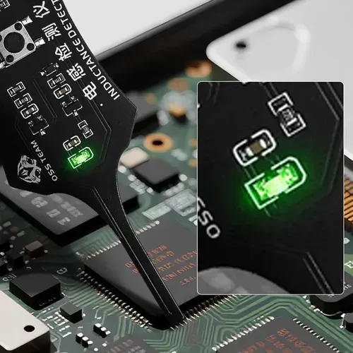 Type-C Inductance Tester, Motherboard Coil Tester, High Sensitivity Electromagnetic Induction Fault Check Tool for PC and Phone Repair