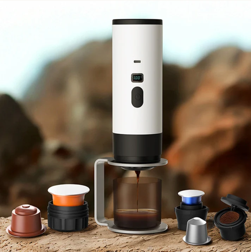 Portable espresso machine for travel