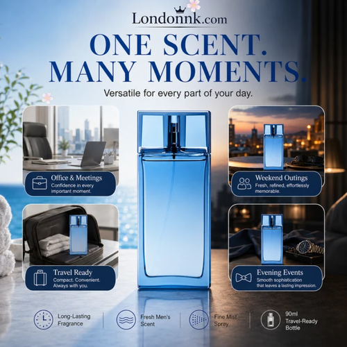 OLD💕Eau de Parfum for Men 90 ml | Long Lasting Fresh Citrus & Aquatic Perfume Spray |