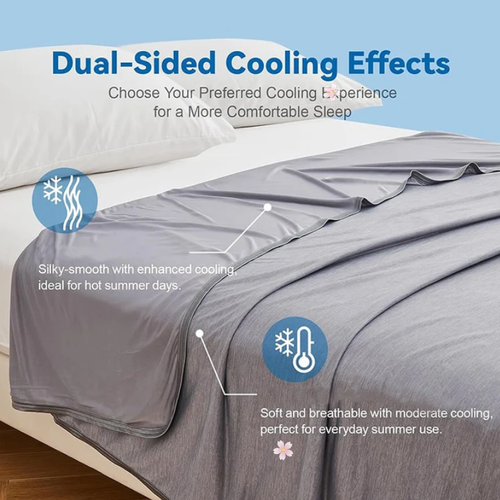 Smart Cooling Blanket❄️ Lightweight • Breathable •