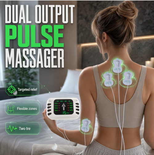 Portable Electric Massage Device for Fatigue Relief