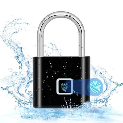 Smart Waterproof Fingerprint Padlock - Secure Doors & Gates