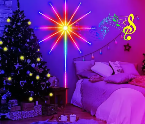 💡 Bluetooth Smart Fireworks Led Light