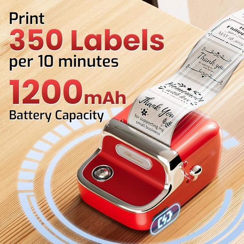 Mini Bluetooth Portable Commercial Label Printer