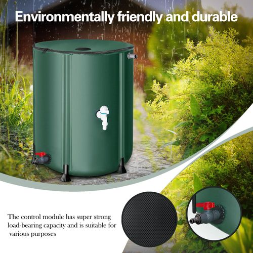 Foldable water bucket - rainwater collector