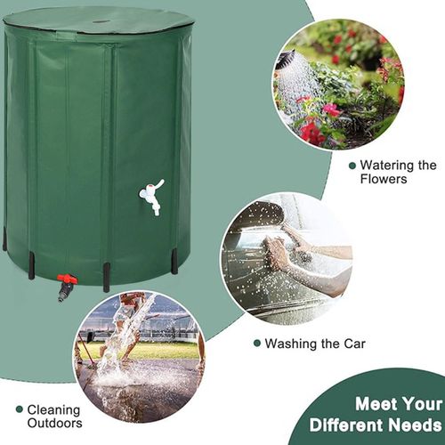 Foldable water bucket - rainwater collector