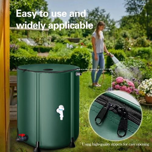 Foldable water bucket - rainwater collector