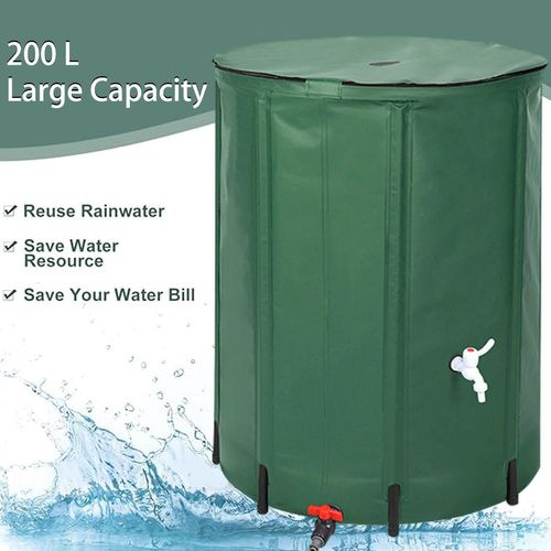 Foldable water bucket - rainwater collector