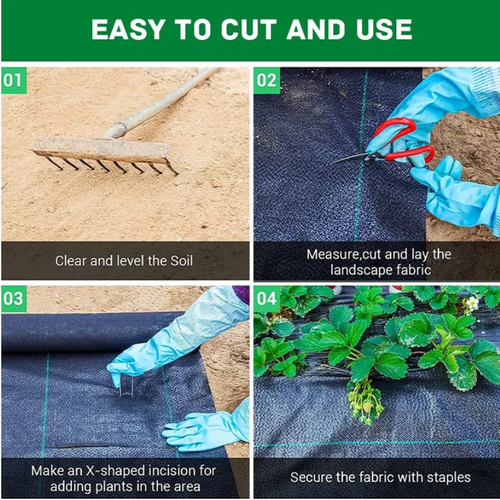 high-end woven weed barrier