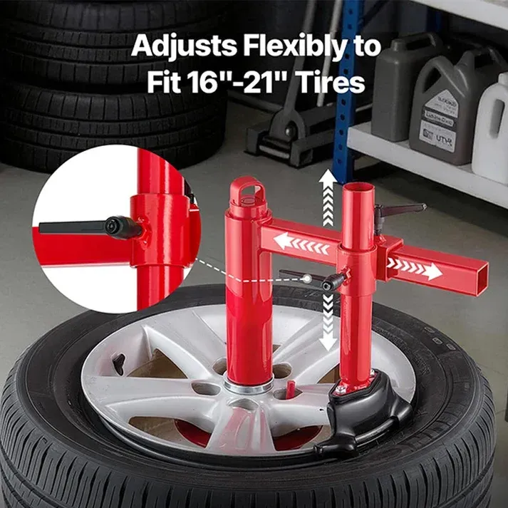 🔧🚗 Portable Tire Bead Breaker-Manual operation, strong leverage, fits 26-inch wheels – change tires with confidence