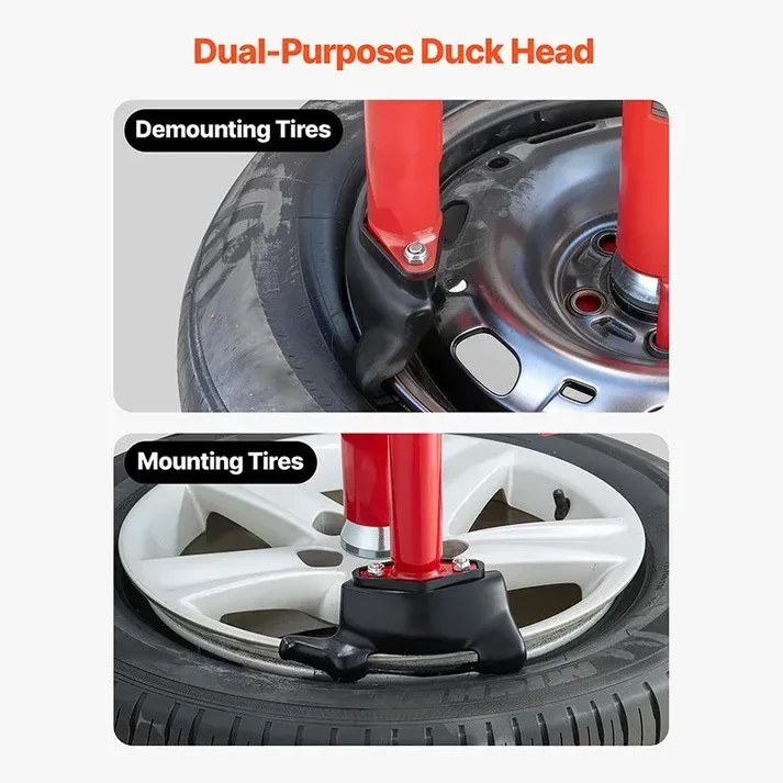 🔧🚗 Portable Tire Bead Breaker-Manual operation, strong leverage, fits 26-inch wheels – change tires with confidence