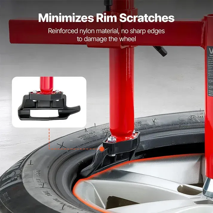 🔧🚗 Portable Tire Bead Breaker-Manual operation, strong leverage, fits 26-inch wheels – change tires with confidence