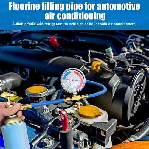 R134A Car AC Refrigerant Charge Hose Kit
