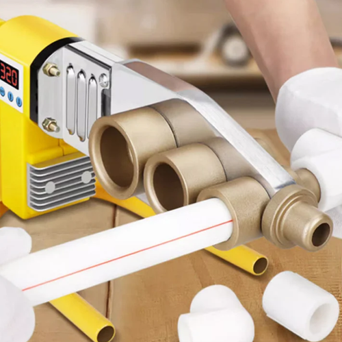 Multifunctional welding machine for plastic pipes