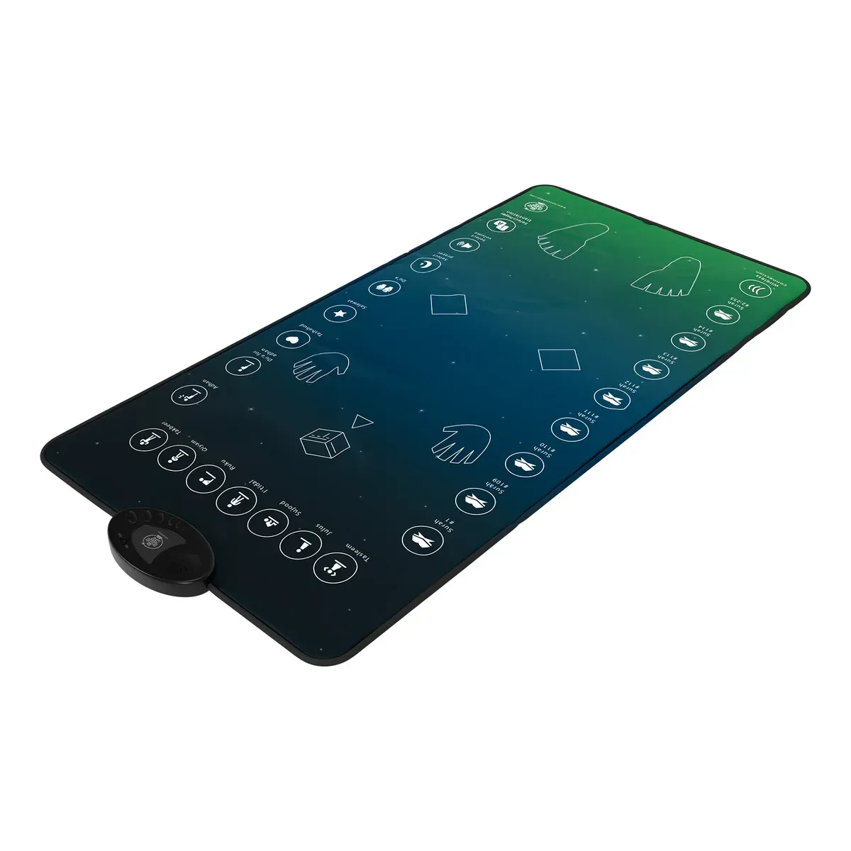 Adults & Reverts Interactive Prayer Mat (Teal) | Learn Salah Step by Step