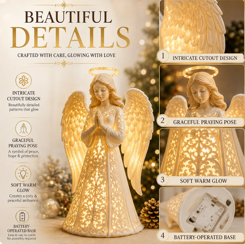 Angel ChristmasGuardian Light -ASymbol of Hope, Love & Protection
